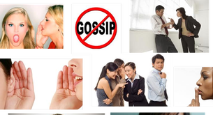 It is Gossiping at work positive