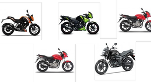 Which are the most popular bikes in India?