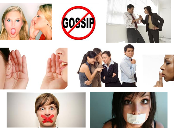 people gossiping