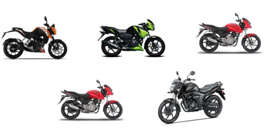 the top 5 motos in India