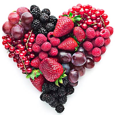 berries: Blueberries, Strawberries, raspeberries 