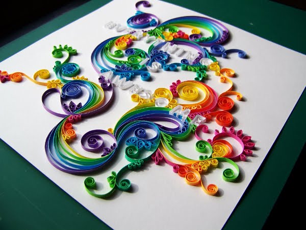 Quilling paper