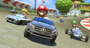 Mercedes-Benz cars for Mario Kart 8