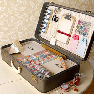 Craft suitcase 